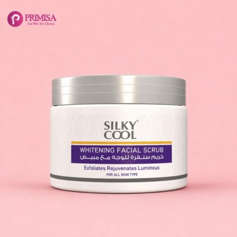 Silkycool Whitening Facial Scrub – 350ml